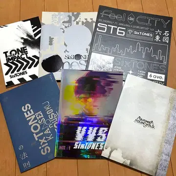 SixTONES 팜플렛 묶음 판매 VVS YOUNGOLD 등