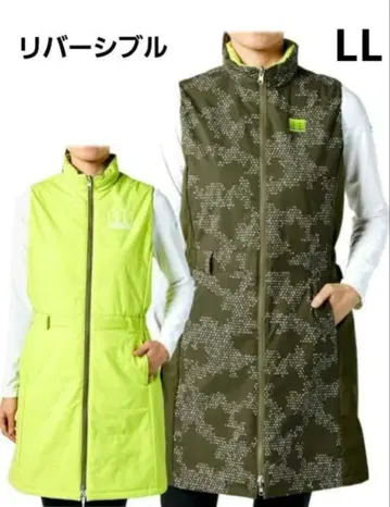 [인기] 먼싱웨어 리버서블 충전솜 베스트 원피스 L L