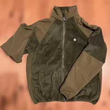 SILAS 올리브 그린 플리스 자켓