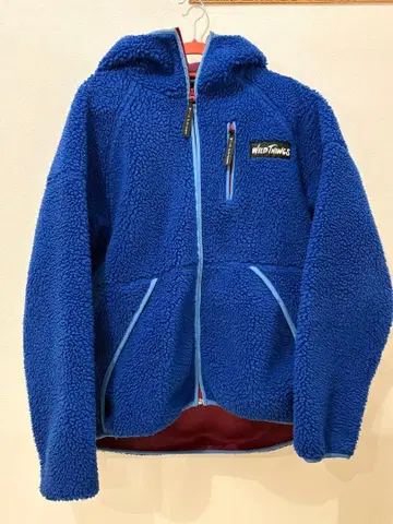 WILD THINGS 플리스 자켓 파랑