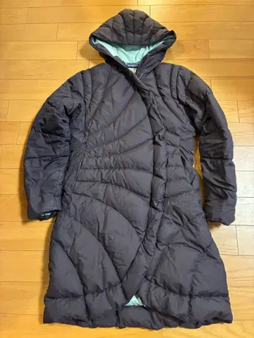 patagonia 후드 부착 롱 코트 M 사이즈