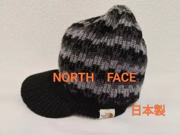 THE NORTH FACE 일본제 챙 부착 니트 모자 NN85723