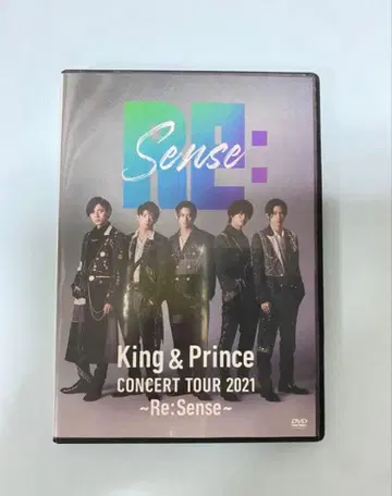 King&Prince 콘서트 투어 2021 RE:Sense DVD
