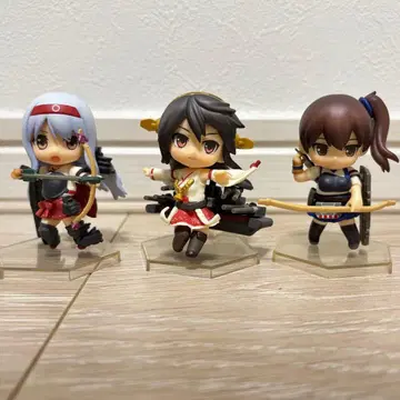 넨도로이드 푸치 칸코레 함대 컬렉션 히에이 카가 쇼카쿠 피규어