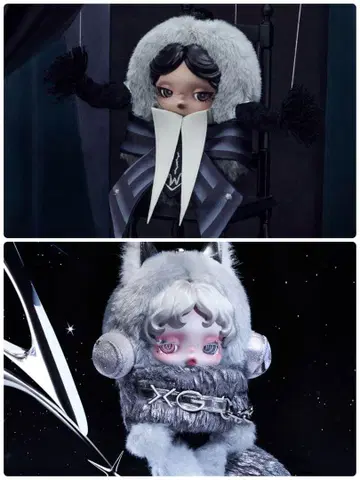 popmart 스컬팬더 SKULLPANDA 웬즈데이 XG 콜라보