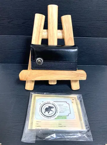 헌팅월드 블랙 가죽 키케이스