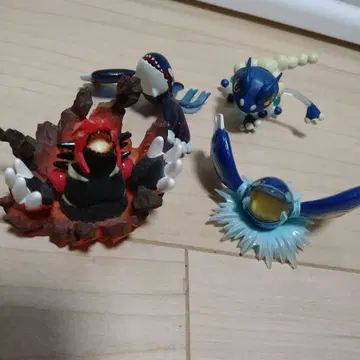 포켓몬 몬코레 카이오거 게코가시라 클리어 피규어 세트