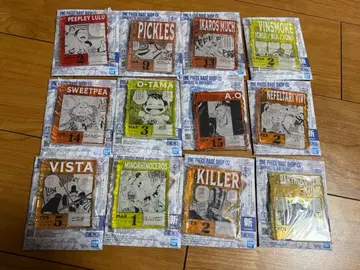 비비, 킬러, 곰 외 9종 아크릴 제일복권 원피스 베이스샵