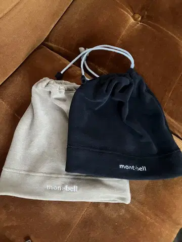 mont-bell 니트 모자 2세트