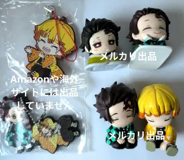 귀멸의 칼날 피규어 러버 스트랩 참 카마도 탄지로 아가츠마 젠이츠