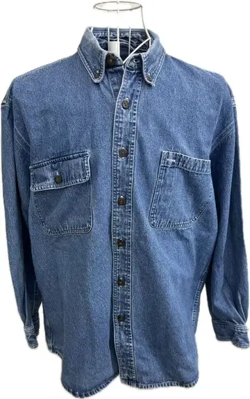 AMERICAN BLUE 데님 셔츠 블루 XL
