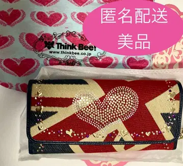 Think Bee 싱크비 유니언 잭 장지갑 트와일라이트 새상품급