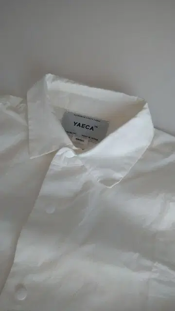 야에카 컴포트 셔츠 화이트 블라우스