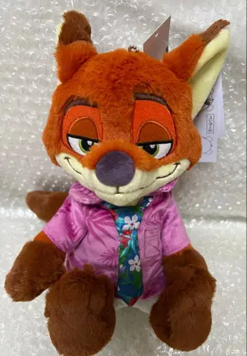 주토피아 닉 포지 펜 케이스 ZOOTOPIA 봉제 인형