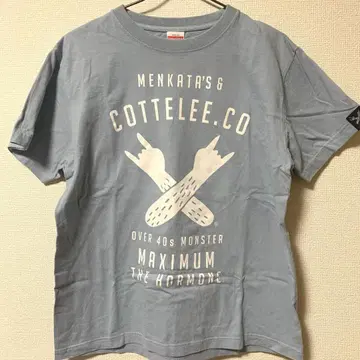 맥시멈 더 호르몬 40대 괴물 T셔츠 카마트 블루 M 사이즈