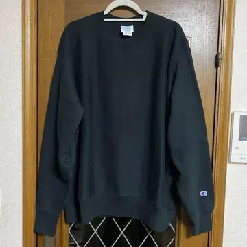 챔피온 리버스 위브 스웨트 셔츠 블랙 3XL 무지