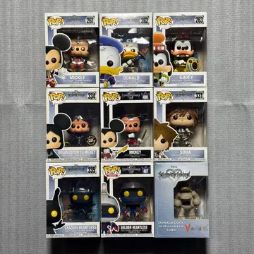 킹덤하츠 Funko POP! 외 9점 세트
