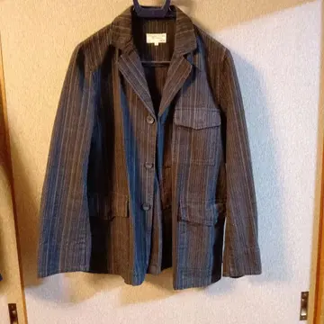 JUNGLE STORM 스트라이프 테일러드 자켓 M 빈티지