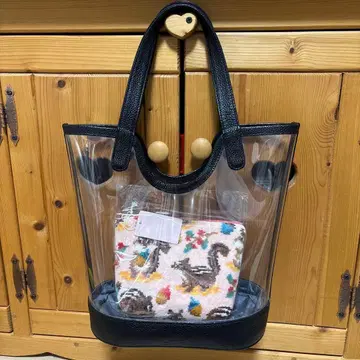 페이러 클리어 백 & 시마시마리스 파우치 M 사이즈