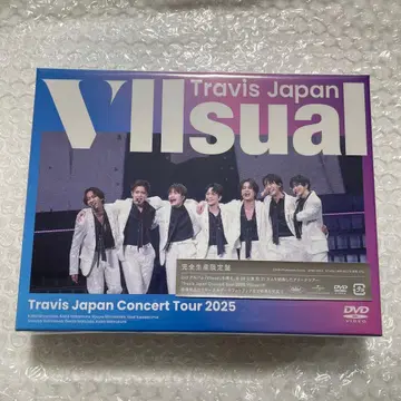 Viisual Travis Japan DVD 완전 생산 한정판 굿즈 결품