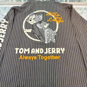 (25) 톰과 제리 후드 부착 지퍼 후드티