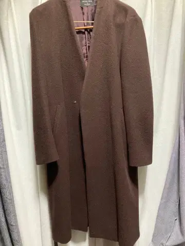 [ 기간 한정 가격 ] UNITED TOKYO 다크 브라운의 체스터 코트