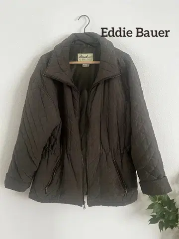 Eddie Bauer 퀼팅 자켓 카키