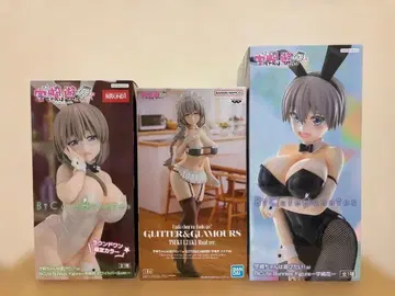 우스키쨩은 놀고 싶어! 우사키 츠키 우사키 하나 피규어 3체 세트