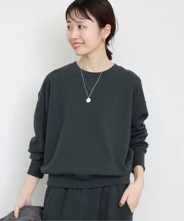 RUSSELL ATHLETIC SLOBE 별주 가제트 스웨트 블랙