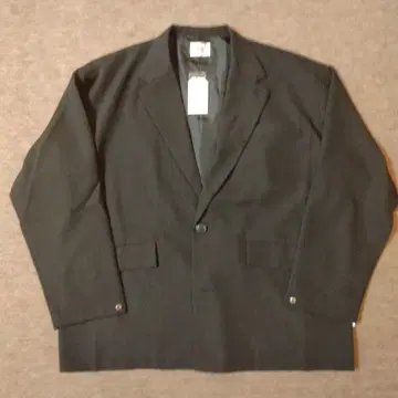 새상품 wettempt 2B 테일러드 자켓 블랙 L