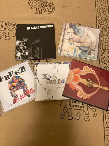 후쿠오카 힙합 CD 5장 세트