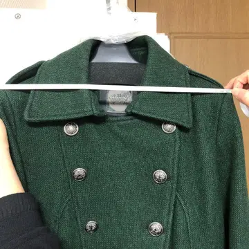 ozzon 오즈온 코트 그린 자수