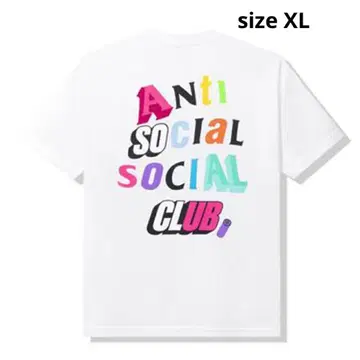 미사용 새상품 택 포함 anti social social club T셔츠