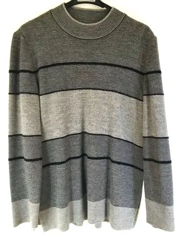 Leilian 니트 9호 보더 무늬