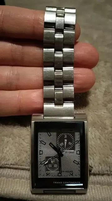 새상품급 트랜스컨티넨츠 손목시계 No.6323-S7692 HST