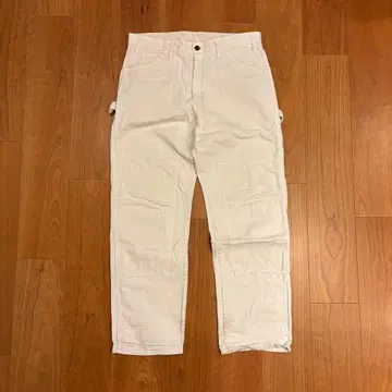 Dickies 더블니 페인터 팬츠 화이트 W34 x L30