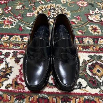 G.H.BASS 코인 로퍼 가죽 블랙