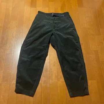 THE NORTH FACE 다크 그린 와이드 팬츠 30