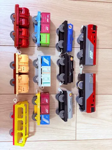 프라레일 화물 차량 10량 세트