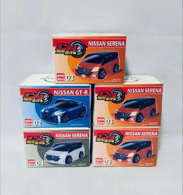 [ 새상품 5대 세트 ] 닛산 미니 드라 풀백카