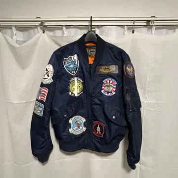 [ 구제 의류 판매점 ] 스카잔 MA-1 밀리터리 네이비