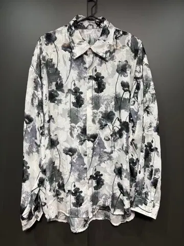 HARE 꽃무늬 시어 셔츠