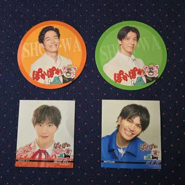 SHOW-WA & MATSURI 포근포근 스티커 4개