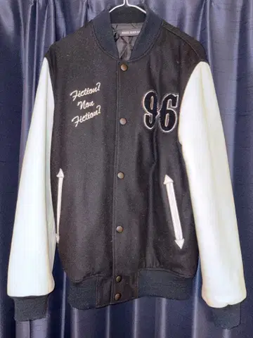 KIREEK 스컬 자수 바시티 자켓 96 크롬짱 가죽 자켓 키리크