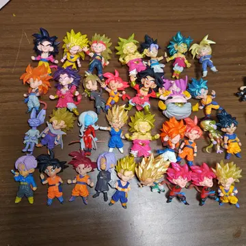 드래곤볼 원피스 피규어 세트 약 50체