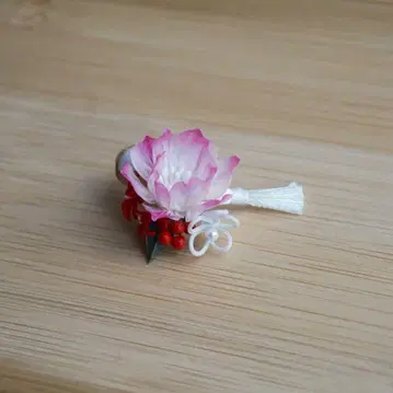 1/6 인형 사이즈 설날 헤어콤 ( 연꽃 )