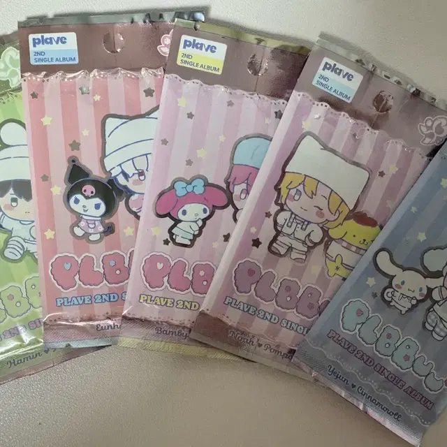 PLAVE 플레이브 싱글 앨범 뿌우 미개봉 5종 일괄