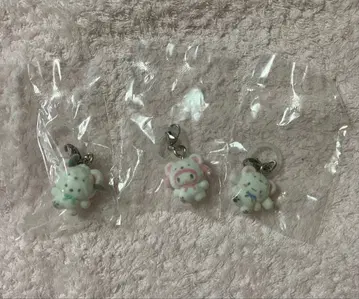 산리오 메지루시 액세서리 복슬복슬 스노우 3종 세트