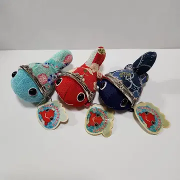 쇼와 레트로 데메킨 크레이프 원단 마스코트