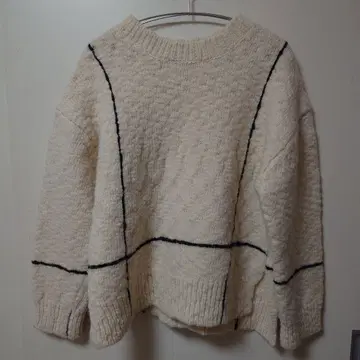 윔 가젯 오버 사이즈 니트